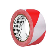 Picture of Nastro segnaletico adesivo in PVC a bande trasversali per uso generico 33 m / 5 cm mod. 767 - 3M™ colore BIANCO/ROSSO