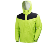 Immagine di Giacca uomo leggera impermeabile HELLY HANSEN - 71163 MAGNI LIGHT colore DARK LIME 430 (fine serie)