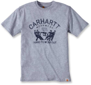 Immagine di T-Shirt Uomo Carhartt - 102097 colore HEATHER GREY 034 (fino ad esaurimento scorte)