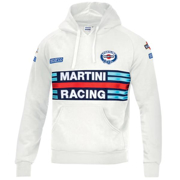 Immagine di Felpa HOODIE Martini Racing - 01279MR colore bianco