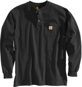 Immagine di T-Shirt a maniche lunghe Uomo Carhartt - K128 colore BLACK BLK