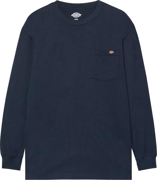 Picture of T-shirt Uomo a manica lunga Dickies - DK0WL450 HEAVYEIGHT LS POCKET TEE RELAXED colore DARK NAVY DNX