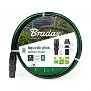 Picture of Kit aspirazione e pressione con tubo in PVC da 4 o 7 m BRADAS - AQUATIC PLUS SATP2204-BKSET / SATP2207-BKSET colore esterno NERO