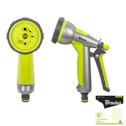 Picture of Pistola in metallo con getto regolabile a 8 funzioni BRADAS - LIME LINE LE-5108