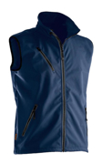 Immagine di Gilet Softshell JOBMAN - 657502 colore BLUE NAVY 6700