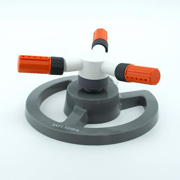 Picture of Irrigatore rotante in plastica ABS a 3 braccia su base circolare BRADAS - WHITE LINE WL-Z16