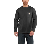 Immagine di T-Shirt a maniche lunghe Uomo Carhartt - 100393 colore CARBON HEATHER 026 (fino ad esaurimento scorte)