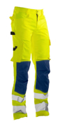 Immagine di Pantaloni alta visibilità Service JOBMAN - 652378 colore YELLOW/NAVY 2167