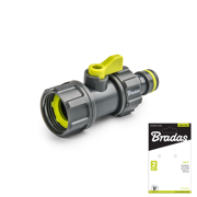 Immagine di Innesto con valvola BRADAS - LIME LINE LE-02230K