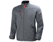 Immagine di Giacca uomo impermeabile e antivento HELLY HANSEN - 71046 BRUGGE colore GREY MELANGE 980 (fine serie)