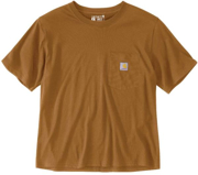 Picture of T-Shirt Donna Carhartt - 106122 colore CARHARTT BROWN BRN (SP24)