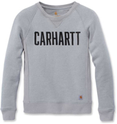 Immagine di Felpa Donna Carhartt - 103926 colore ASPHALT HEATHER 058 (fino ad esaurimento scorte)