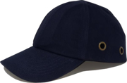 Immagine di Elmetto per visitatori con visiera EN 812 - BUMBCAP colore BLUE NAVY