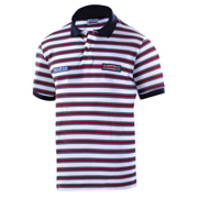 Immagine di Polo REPLICA SPORTLINE STRIPES Martini Racing - 01396MR colore bianco