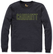 Immagine di T-Shirt a maniche lunghe Uomo Carhartt - 104106 colore CARBON HEATHER 026 (fino ad esaurimento scorte)