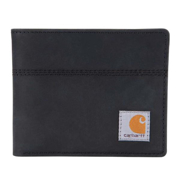 Picture of Portafoglio in pelle Carhartt - B0000207 colore BLACK 001 BIFOLD