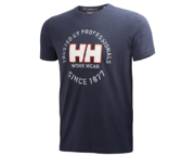 Picture of T-shirt uomo HELLY HANSEN - 79252 OSLO colore BLUE NAVY 590 (fine serie)