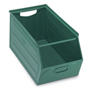 Picture of Contenitore portaminuteria in metallo H 20 x L 22 x P 45 cm TERRY - METALBOX 4/B colore VERDE