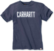 Immagine di T-Shirt Uomo Carhartt - 103203 colore INDIGO HEATHER 411 (fino ad esaurimento scorte)