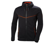 Immagine di Felpa uomo con cappuccio HELLY HANSEN - 79197 CHELSEA EVO colore BLACK 990 (fine serie)