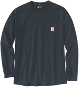 Immagine di T-Shirt a maniche lunghe Uomo Carhartt - 104617 colore NAVY I26