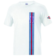 Picture of T-shirt BIG STRIPES Martini Racing - 01339MR colore bianco