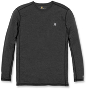 Immagine di T-Shirt a maniche lunghe Uomo Carhartt - 102998 colore BLACK HEATHER - BLACK 006 (fino ad esaurimento scorte)