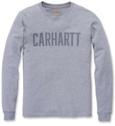 Immagine di T-Shirt a maniche lunghe Uomo Carhartt - 104106 colore HEATHER GREY HGY (fino ad esaurimento scorte)