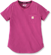 Picture of T-Shirt Donna Carhartt - 105415 colore MAGENTA AGATE P37