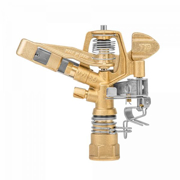 Immagine di Irrigatore professionale in ottone a settore femmina 3/4" a doppio getto BRADAS - GKV604424SGW (fine serie)