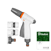 Immagine di Set per irrigazione 4 elementi QUICK PROSTY BRADAS - WHITE LINE WL-EN6TSET