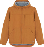 Immagine di Giacca Uomo antivento con cappuccio Dickies - DK0A4YN6 SHERPA LINED DUCK JACKET colore BROWN BD0