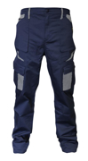 Immagine di Pantaloni EDIS - MARSIGLIA colore BLUE NAVY/GRIGIO