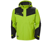 Picture of Giacca uomo impermeabile HELLY HANSEN - 71161 MAGNI SHELL colore DARK LIME 439 (fine serie)