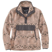 Picture of Felpa Donna Carhartt - 104922 colore WARM TAUPE GEO AZTEC B39