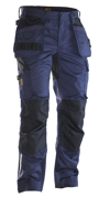 Immagine di Pantaloni Craftsman Stretch JOBMAN - 652326 colore NAVY/BLACK 6799