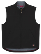 Immagine di Gilet Uomo antivento con cappuccio Dickies - DK0A4YN4 SHERPA LINED DUCK VEST colore RINSED BLACK RBK