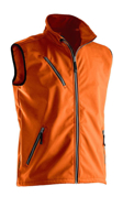 Immagine di Gilet Softshell JOBMAN - 657502 colore ORANGE 3000