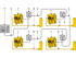 Immagine di Kit di pompe a flusso diviso per pompe SFP collegate in rete per azionamento standard