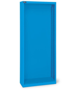 Immagine di Armadio portacontenitori vuoto e senza porte per contenitori Picking Box Air, L700 x P267 x H1651 mm, blu