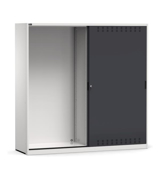 Immagine di Armadio vuoto con porte scorrevoli fessurate, L2040 x P600 x H2000 mm