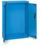 Immagine di Armadio portacontenitori vuoto a battente per Picking Box Air, L700 x P267 x H1001 mm, blu