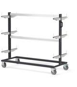 Immagine di Carrello rastrelliera, L 1552 mm BINCART1505