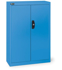 Picture of Armadio portacontenitori a battente, 5 piani e 24 contenitori Picking Box Air mis. 2, H 1001 mm, blu