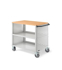 Picture of Carrello Clever Large con piano in acciaio aggiuntivo e pannelli forati CLEVER1013