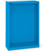 Immagine di Armadio portacontenitori vuoto e senza porte per contenitori Picking Box Air, L700 x P267 x H1001 mm, blu