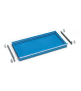 Immagine di Cassetto per scaffale a estrazione semplice H 100 mm, blu