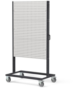 Immagine di Carrello con 6 pannelli forati, L 1067 mm BINCART1009