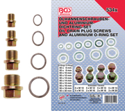 Picture of ASSORTIMENTO 534 PEZZI, TAPPI SCARICO OLIO E O-RING IN ALLUMINIO