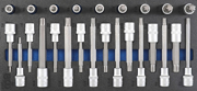 Picture of 1/3 MODULO PER CARRELLO: BUSSOLE ATT. 1/2" RIBE, 25 PEZZI